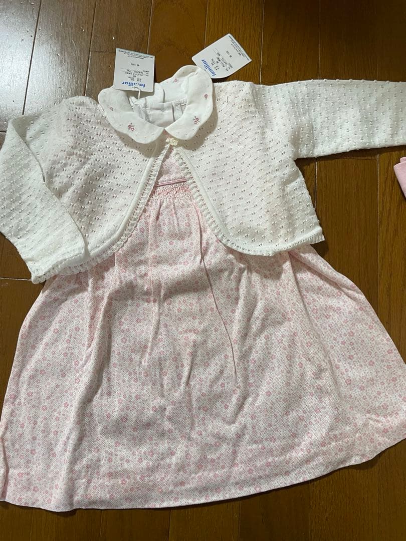 ファミリア  ワンピース　ボレロ　入園式　発表会