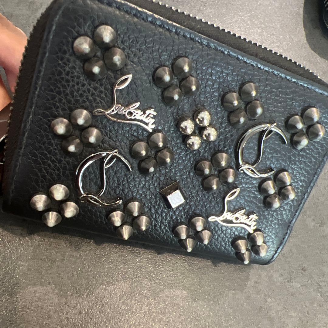 【Liela shop】クリスチャンルブタン ミニウォレット 小銭入れ