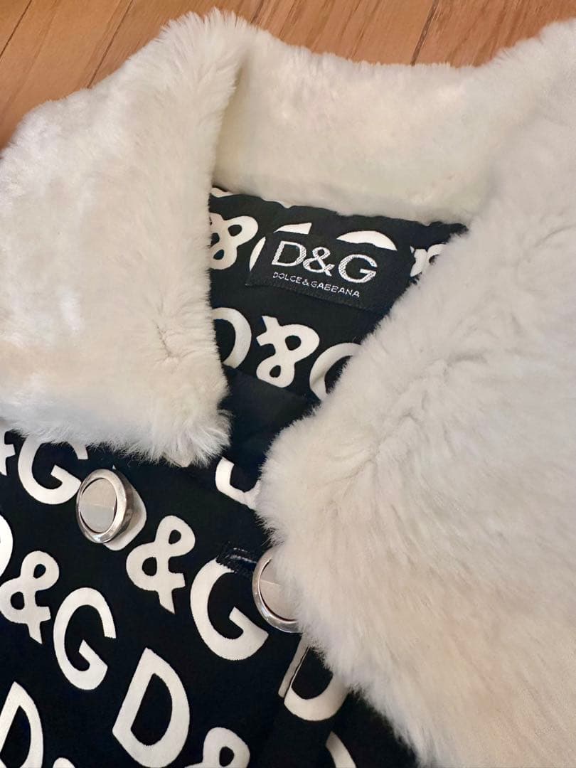 ドルチェ＆ガッバーナ D&G モノグラムプリント ダブルブレストジャケット