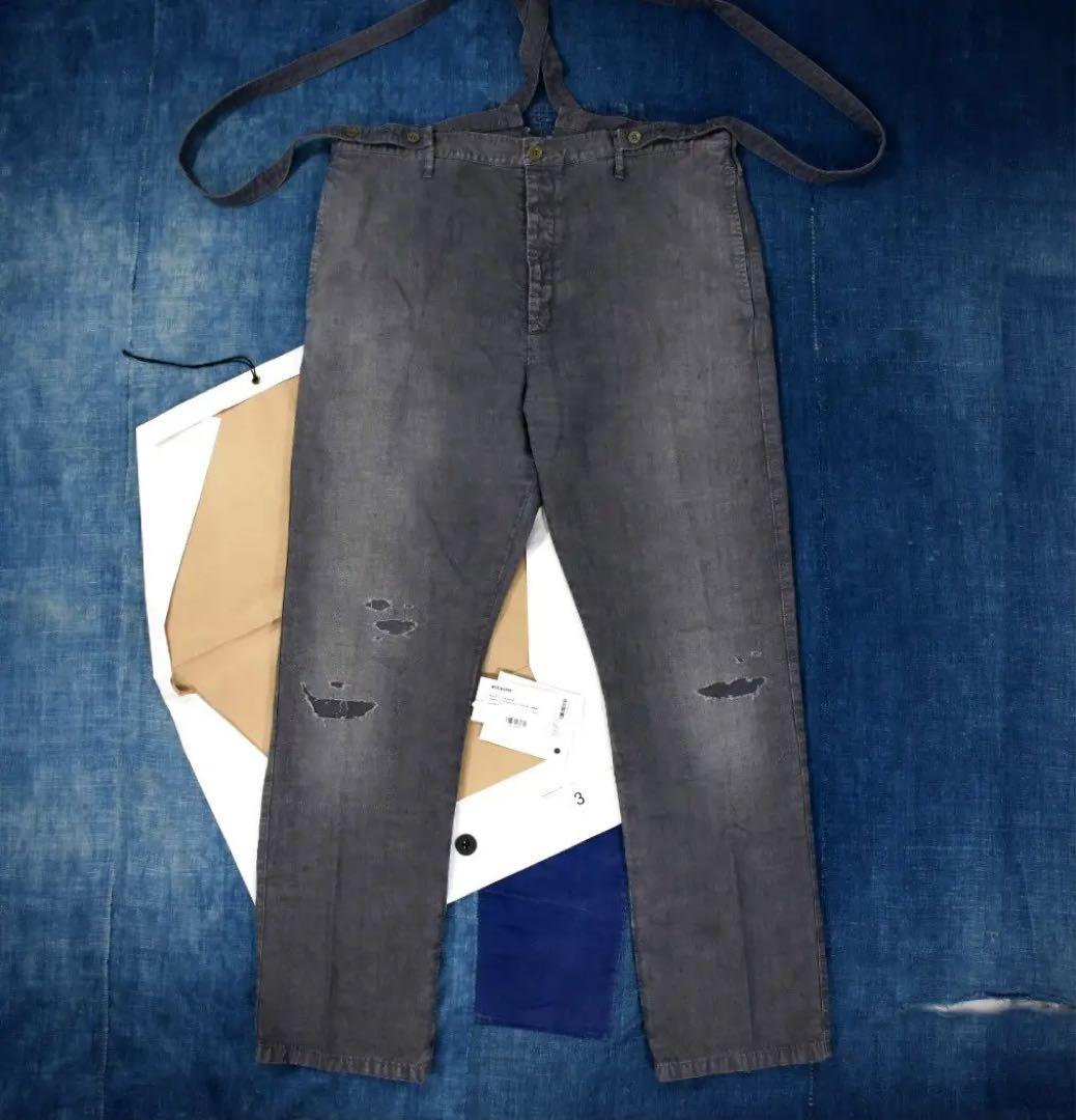 パンツ visvim TRAVAILLER BRACES PANTS (LINEN)