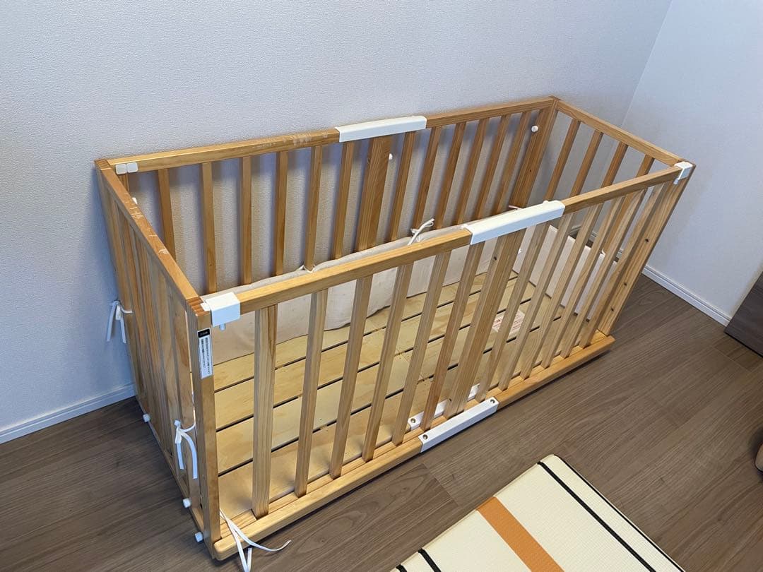 【ちゃん】そいねーる3（マットレス＋ベッドカバー+防水シーツ付）ナチュラル