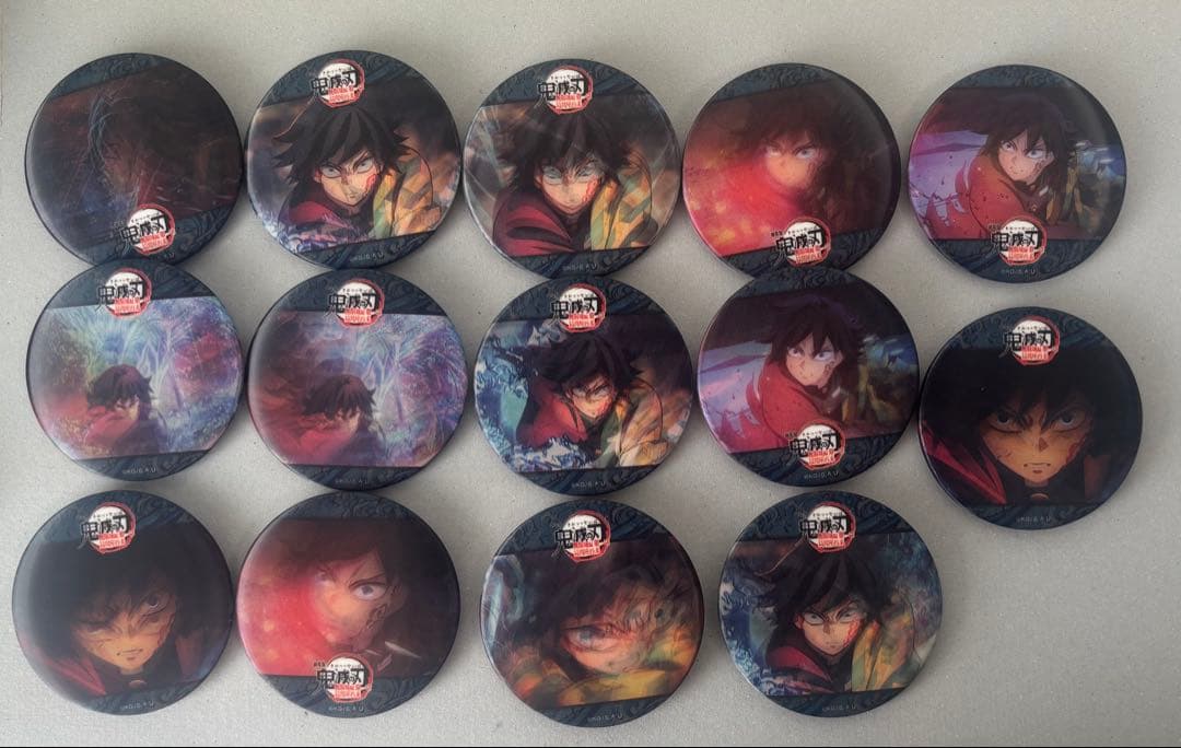 鬼滅の刃 無限城編第一期 水の呼吸ランダムアクションアニメーション缶バッジ