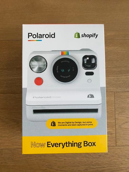 Shopify Branded Polaroid Now White ポラロイド