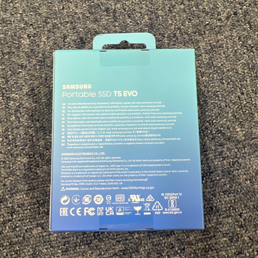 [新品未開封]Samsung Portable SSD T5 EVO 8TB