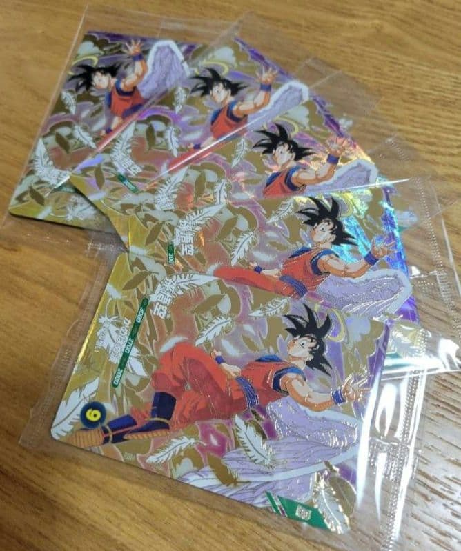 【5枚セット】ドラゴンボールスーパーダイバーズ　孫悟空　悟空の想い