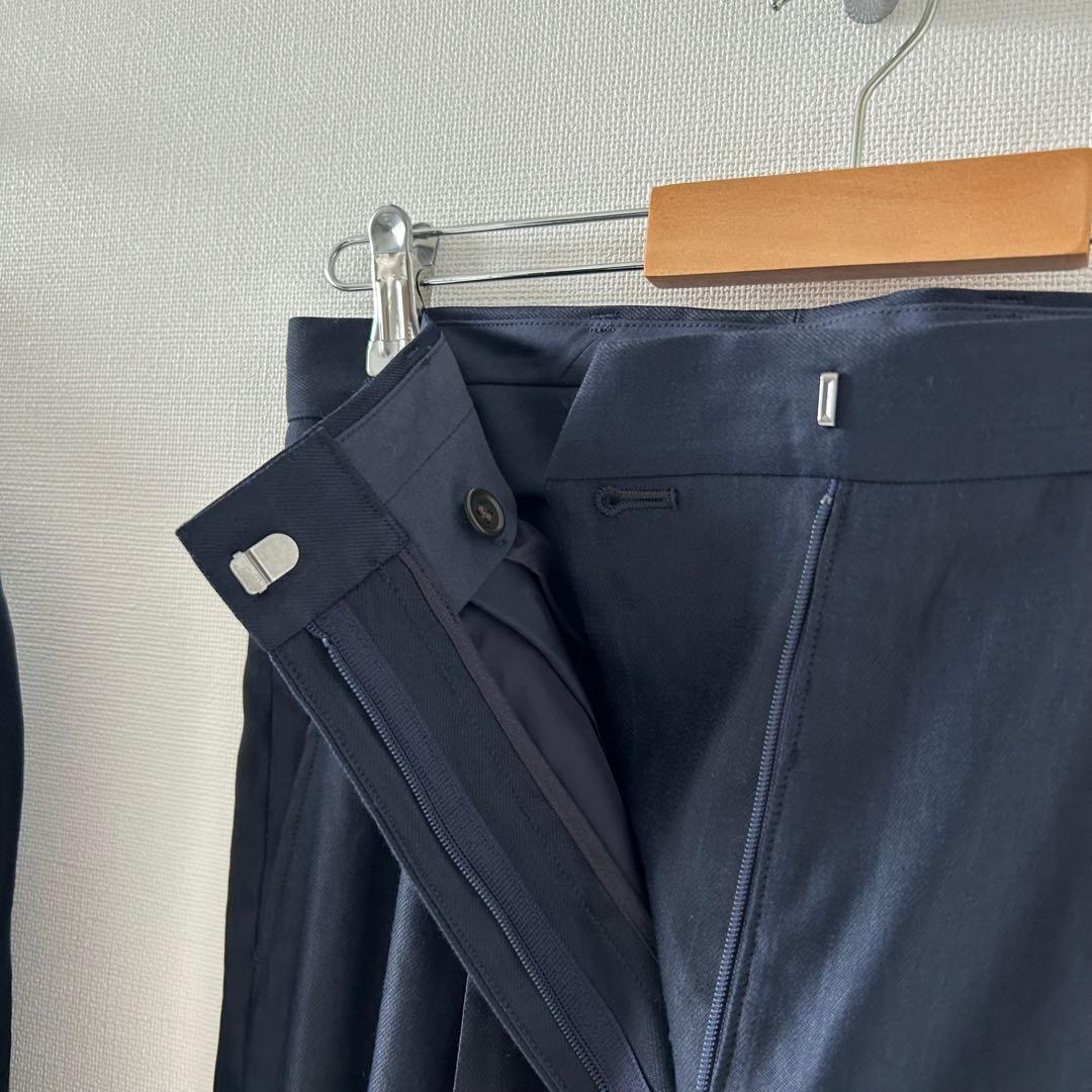 2025SS✨レサージュ　NALYA リネン/チェックジャケット　タックパンツ