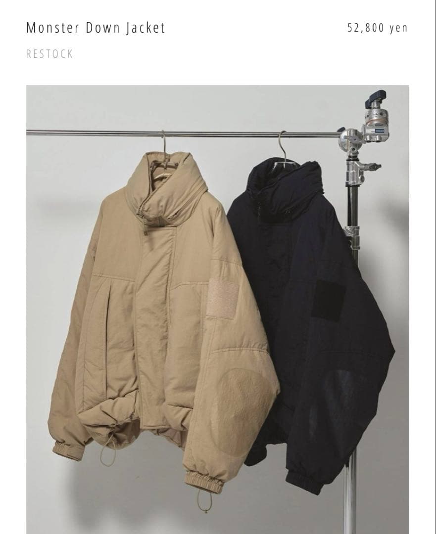 ジャケット・アウター TODAYFUL Monster Down Jacket 36