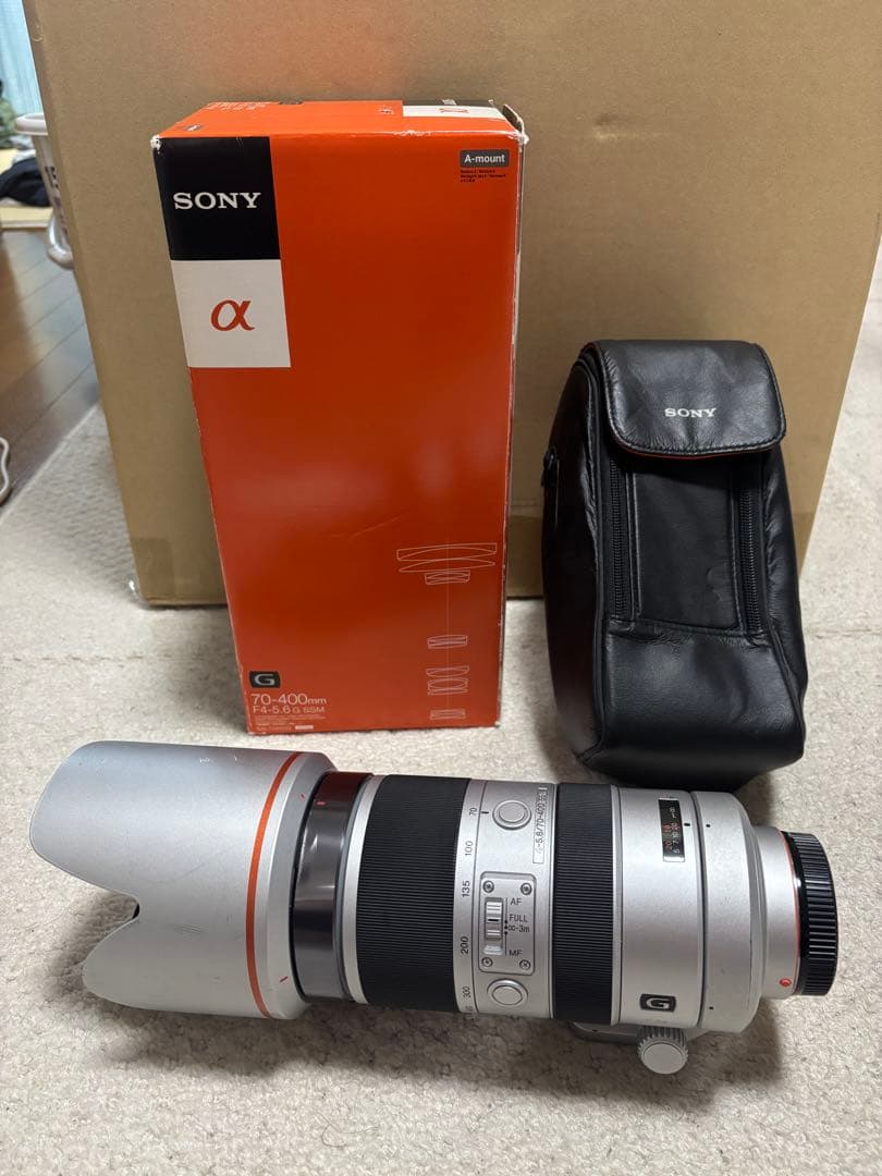 Sony 70-400mm F4-5.6 G SSMレンズ SAL70400G