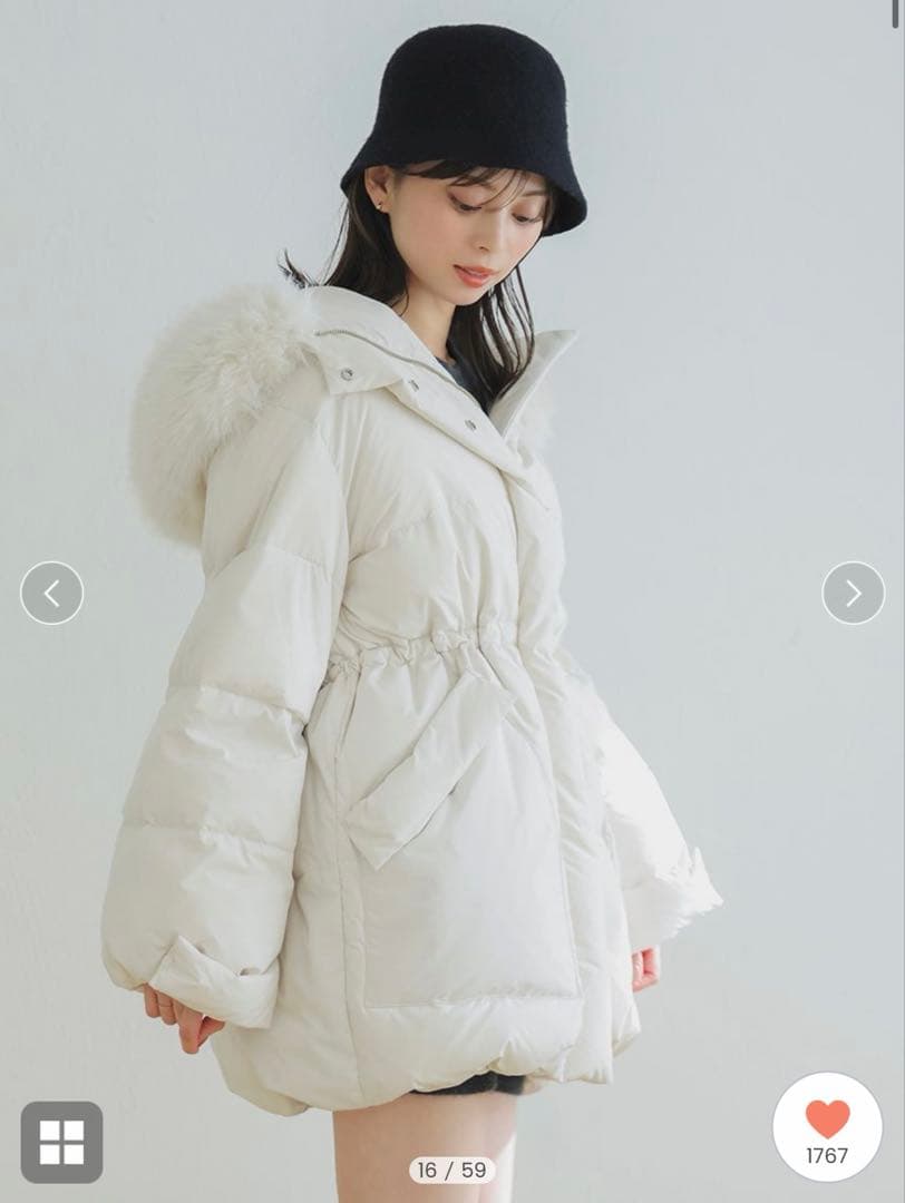 スナイデル　西川フードファーミドルダウン