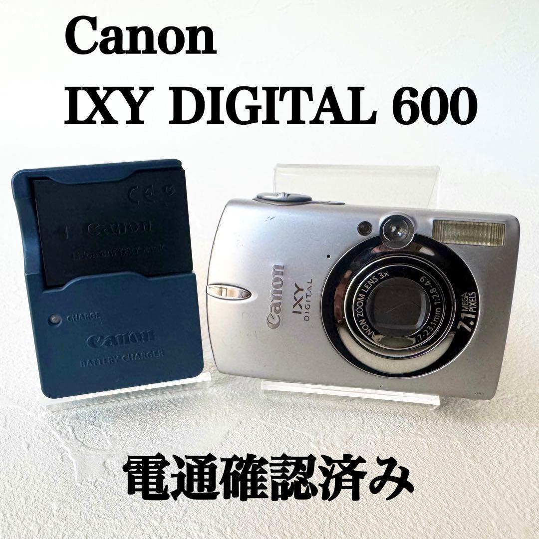 Canon IXY DIGITAL 600 デジカメ通電OK 充電器 バッテリー