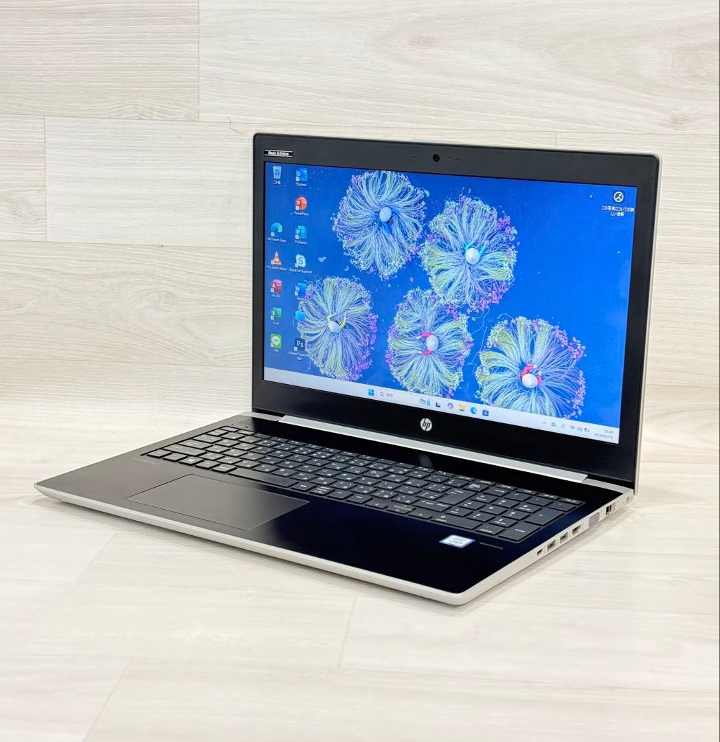 Hp ProBookエイチピーノートi5/メモリー8GB/SSD＋HDD