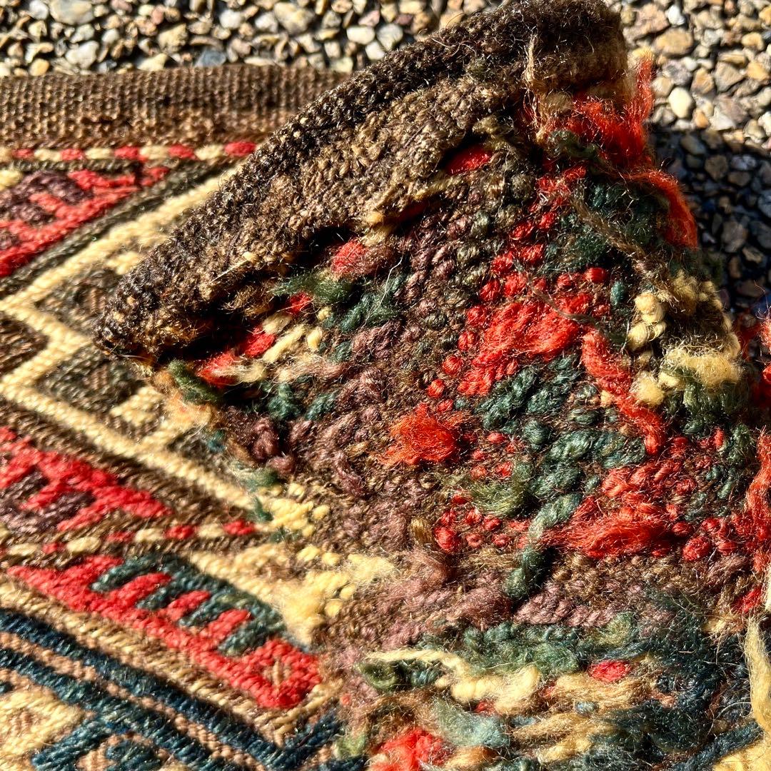 アンティークキリム/ジジム シャーサヴァン族？の袋表 手織りトライバルラグ