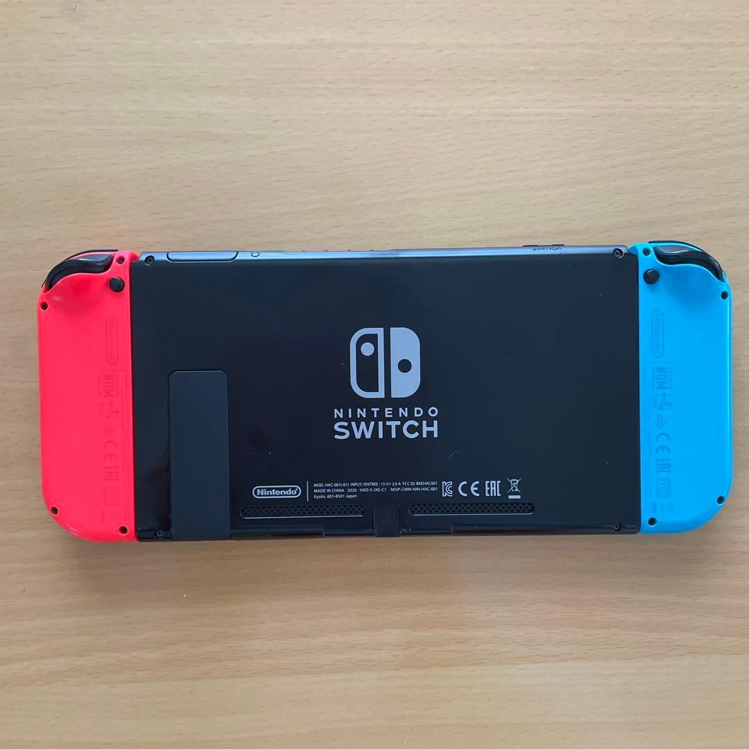 Nintendo Switch 青/赤 本体 付属品全てあり　ケース付き