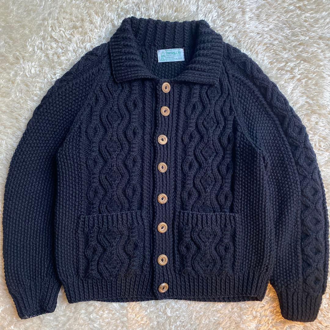 【希少】インバーアラン 3A ブラック 黒 スコットランド製 40 Lサイズ