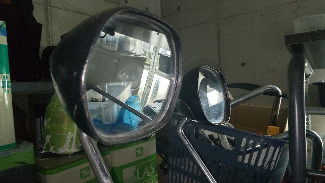 N*様 本物 当時物 ナポロッキーミラー 左右セット