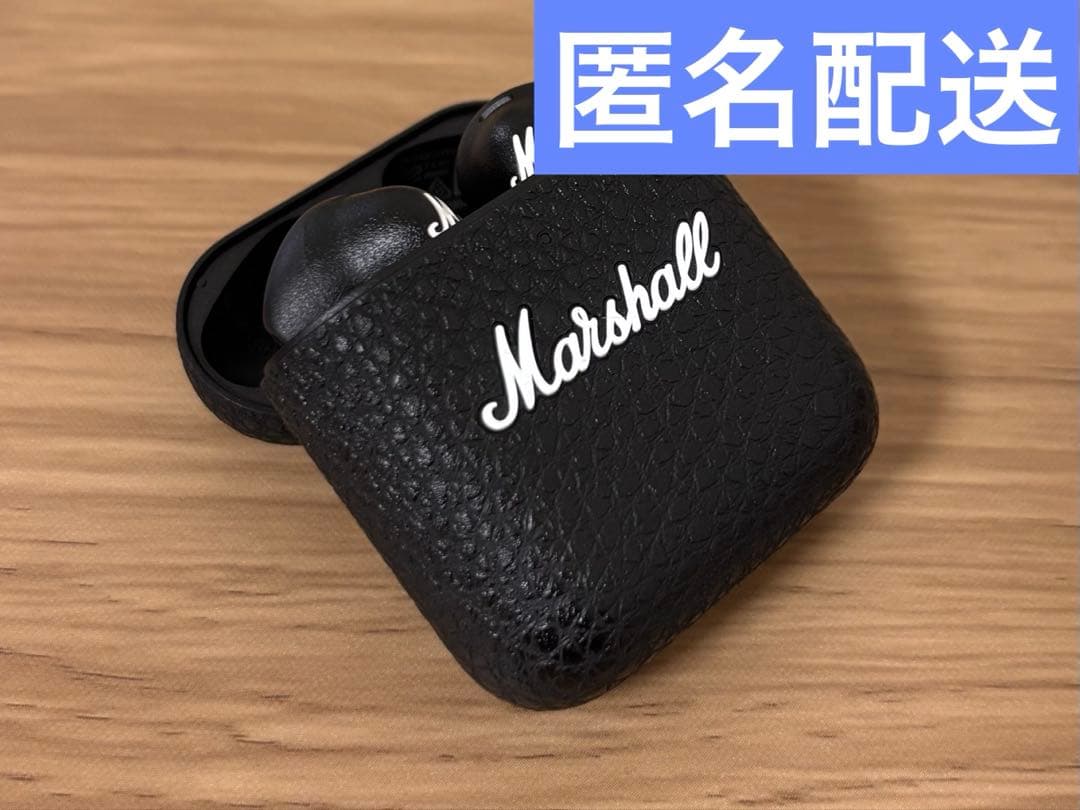 Marshall MINOR IV BLACK マーシャル ワイヤレスイヤホン
