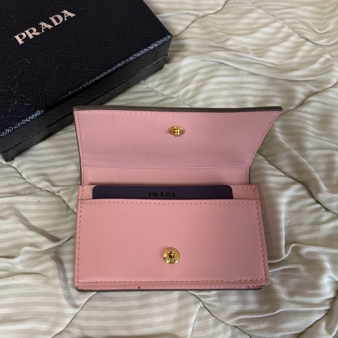 【匿名配送】PRADA 名刺入れ 証明書付