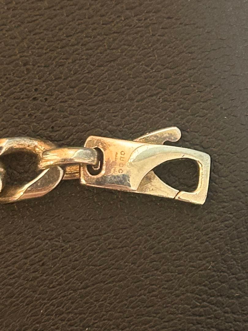 taco5310 GUCCI シルバーチェーンブレスレット