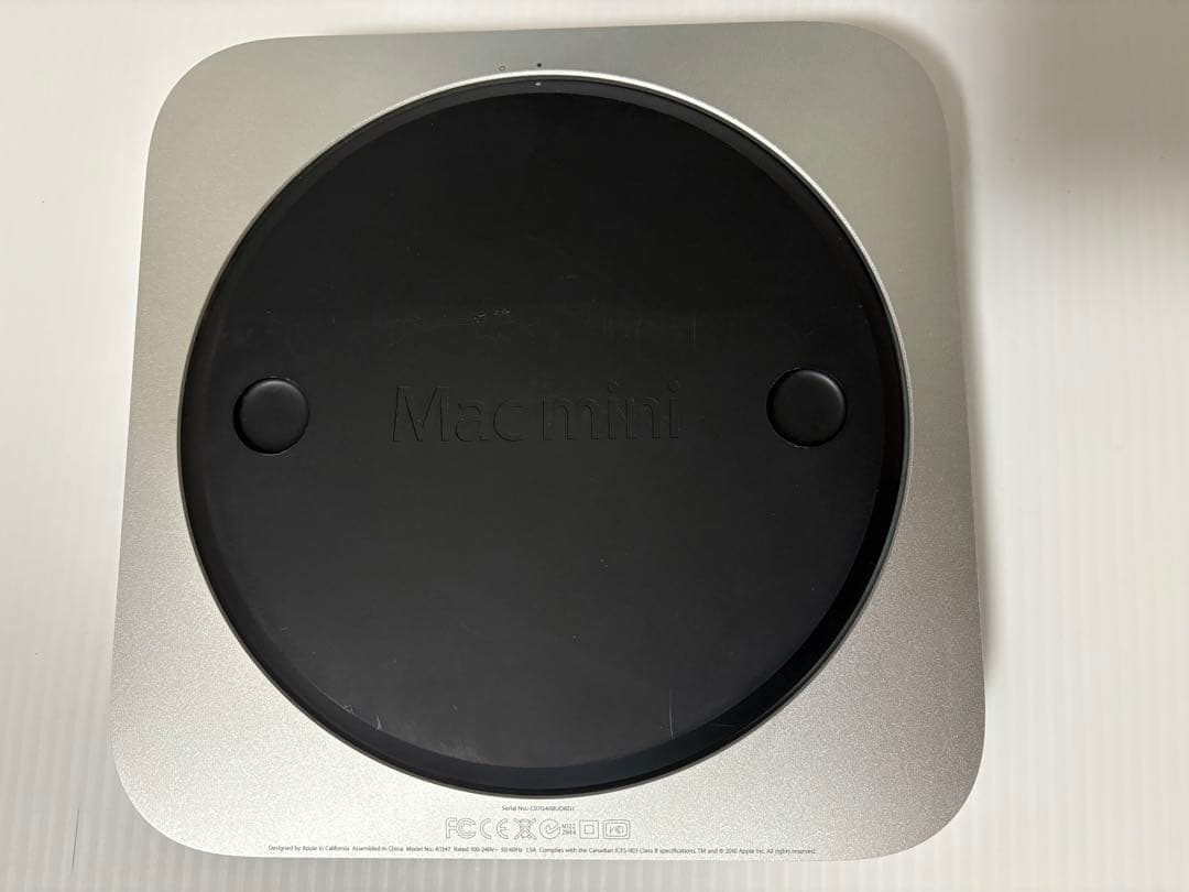 ミニPC Apple Mac mini 2011 intel CPU: i7-2.0Ghz