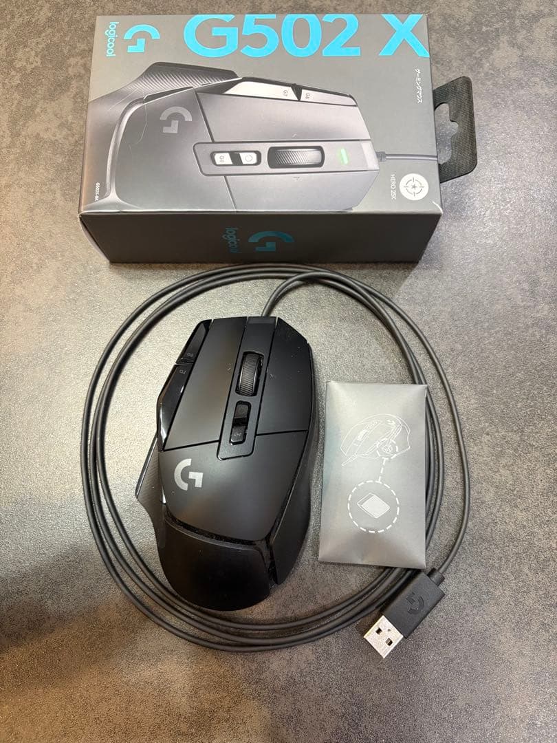 Logicool G502 X マウスＧPRO キーボード Ｇ240マウスパッド