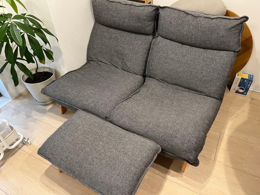 【ムジさま専用】無印良品 ハイバックソファ 1シータ②