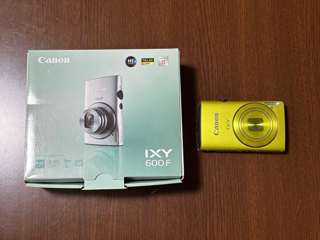 Canon IXY 600F グリーン 動作確認済み 良品