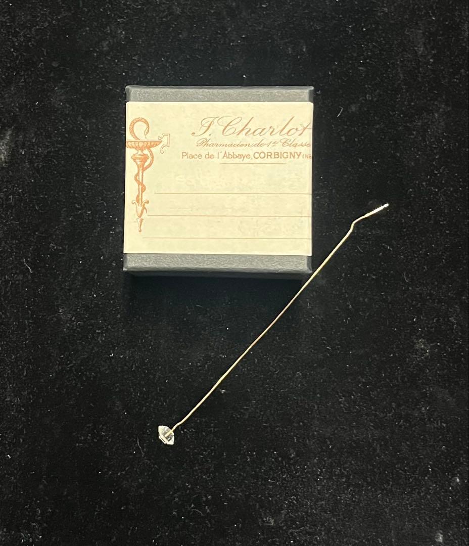 accessories mau 片耳ハーキマーチェーンピアス