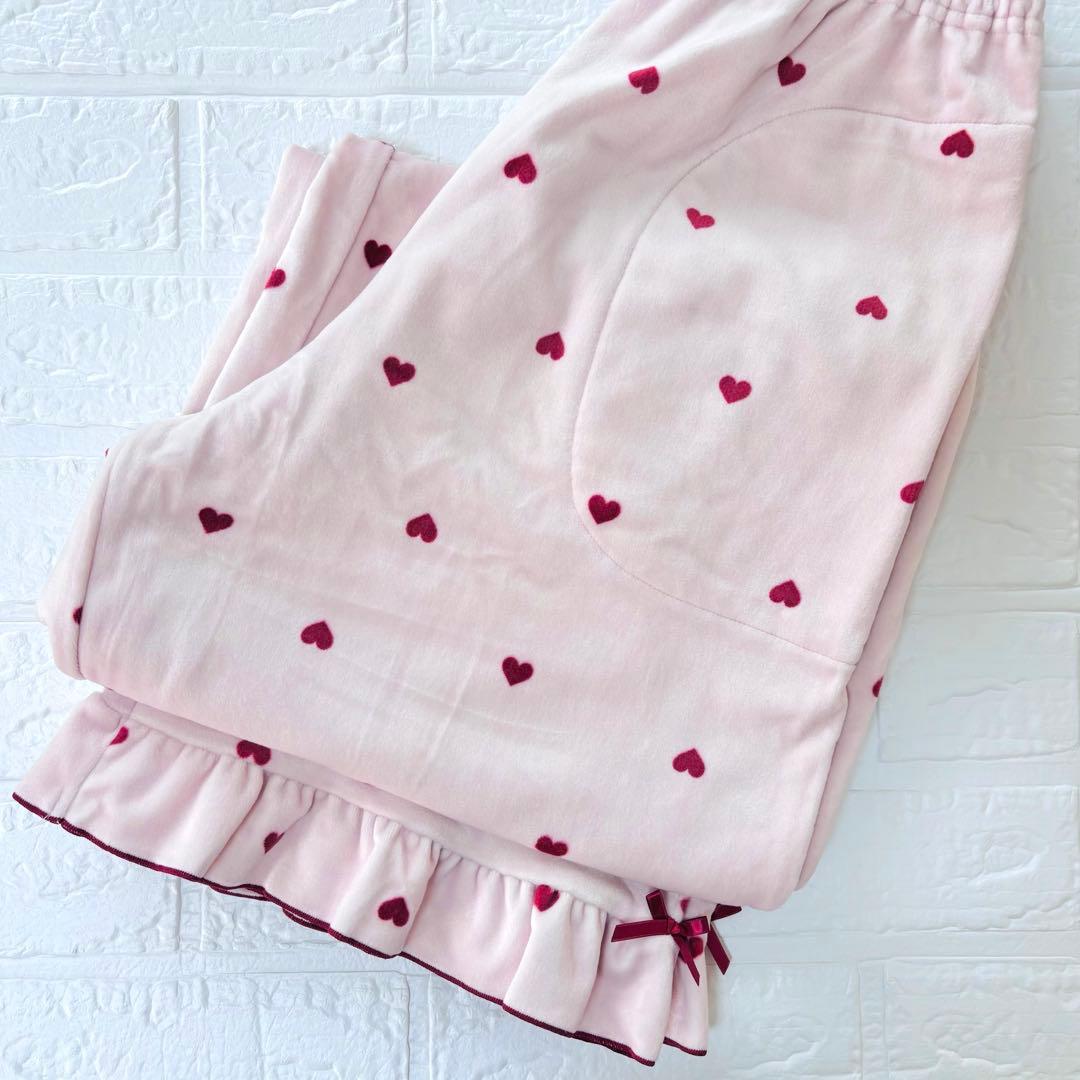 【新品】ナルエー ムーンタン スノースムージー ハート パジャマ［M〜L］ピンク