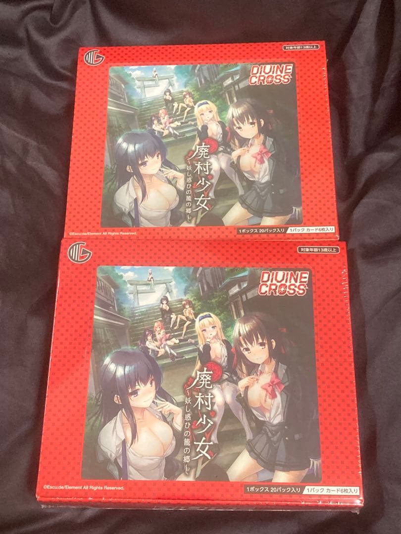 新品未開封 divine cross 廃村少女 BOX 2ボックス セット