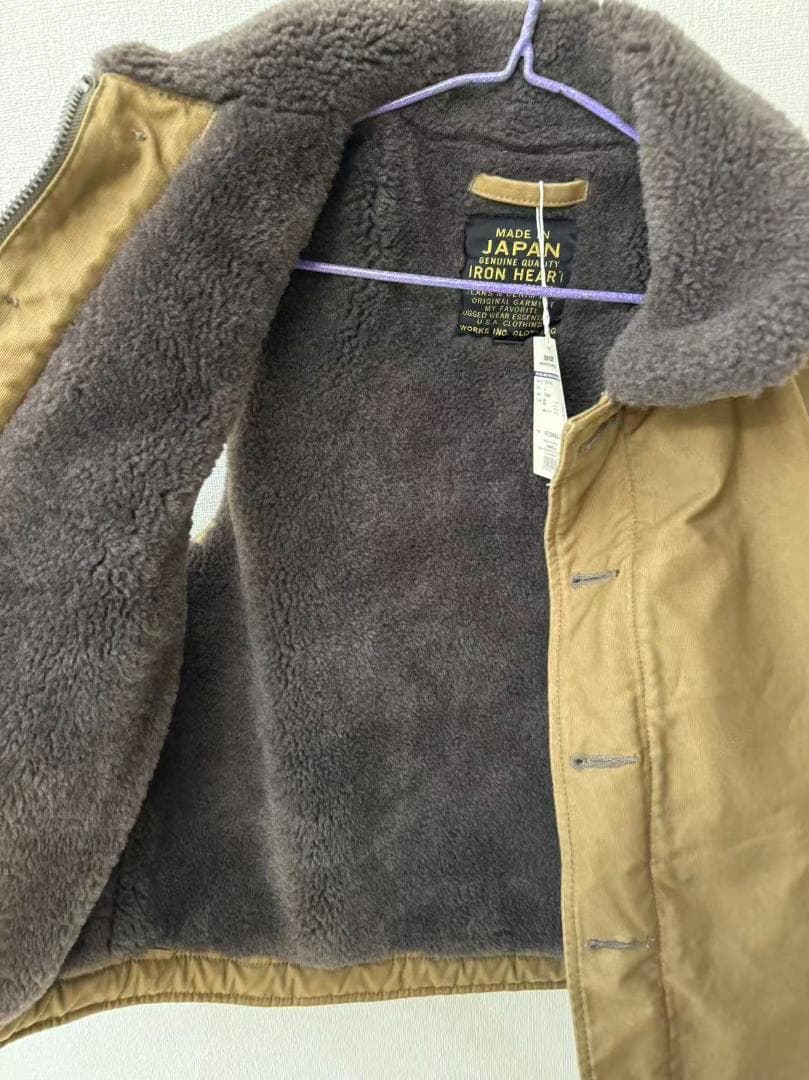 IRON HEART フリースライニング ベスト