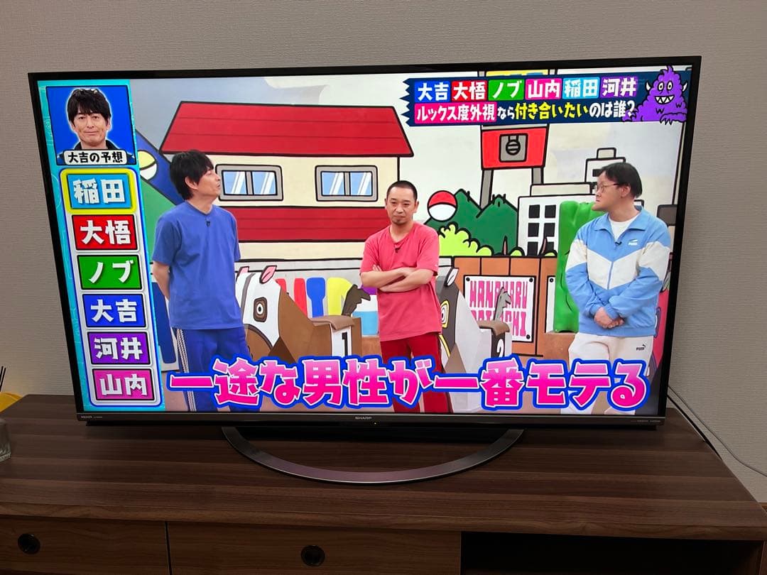 SHARP AQUOS 50V型 4K対応テレビ LC-50US45