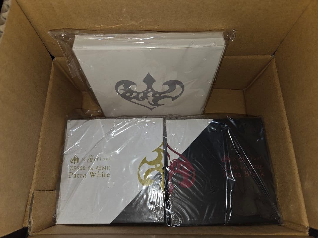 【新品未開封】周防パトラ ZE500 for ASMR Black/White