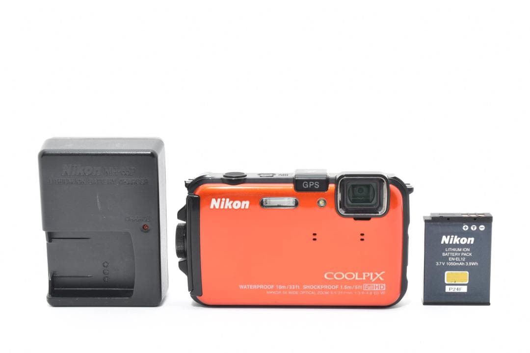 Nikon ニコン COOLPIX AW100 レッド