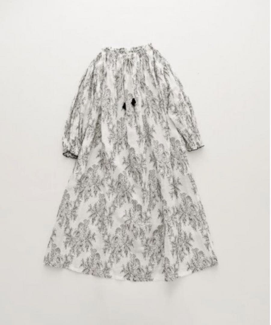 nest Robe エンブロイダリーリネン ワンピース