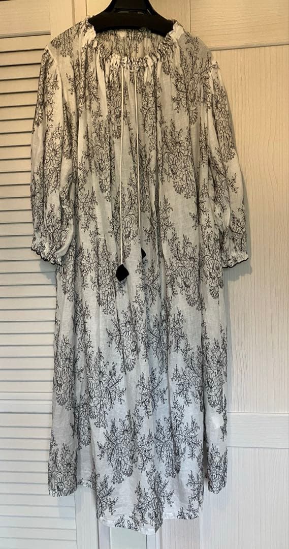 nest Robe エンブロイダリーリネン ワンピース