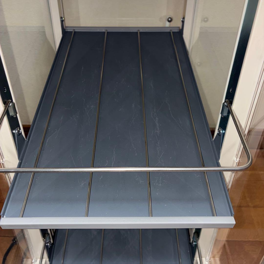 【来夢さん専用】ホットドリンク用冷蔵庫 ホワイト 2段棚