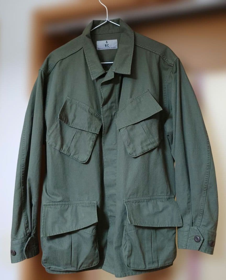 ＆RC カレンソロジー　ファティーグジャケット　curensology