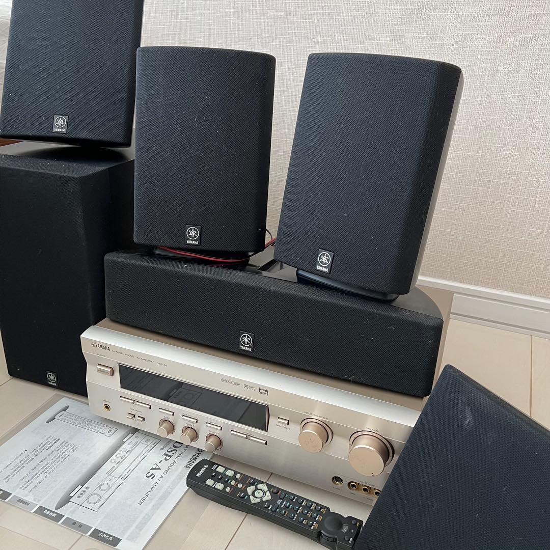 YAMAHA AVアンプ　シアターサウンド.スピーカーシステムセット