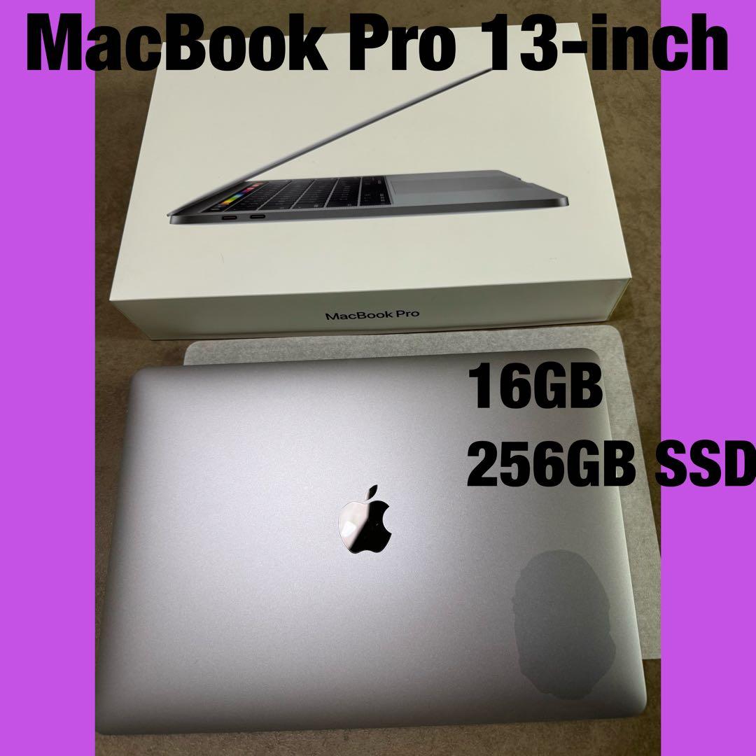 MacBook Pro 13インチ, 2019, 16GB,256GB SSD