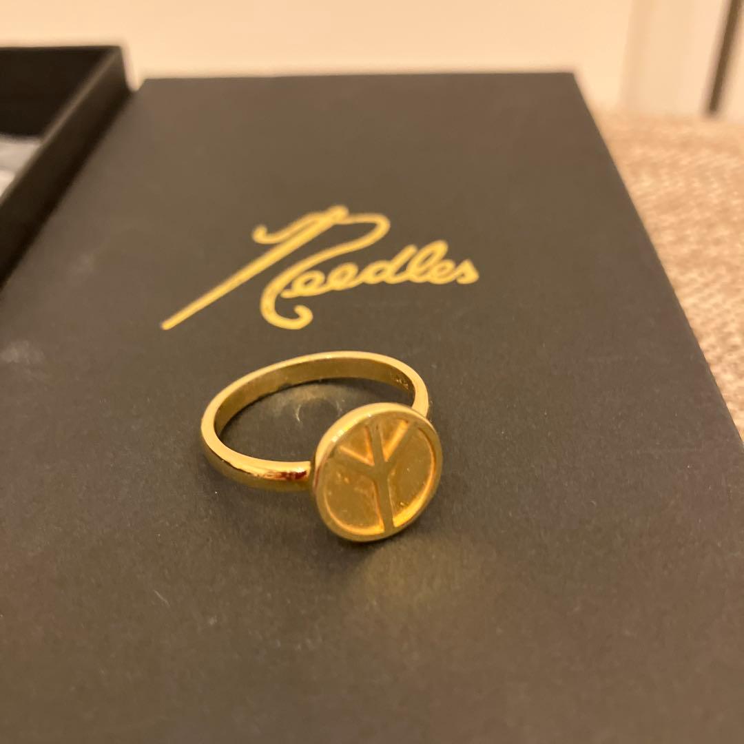 アクセサリー NEEDLES Ring - gold plate \
