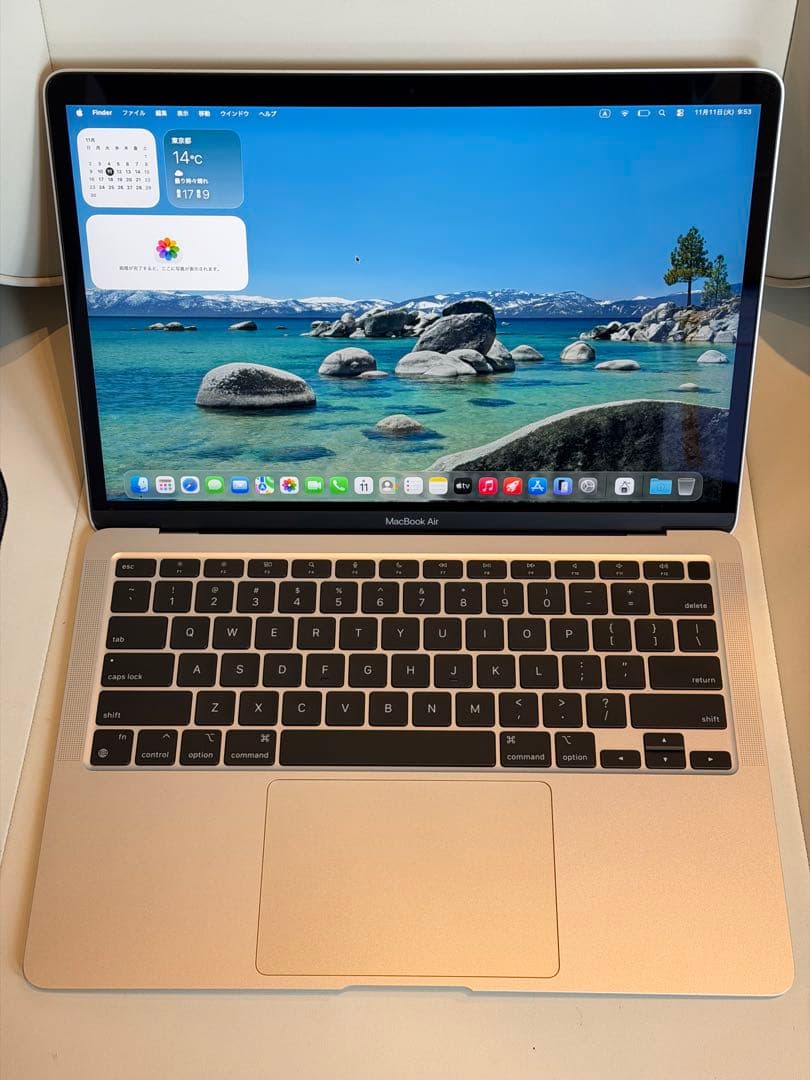 Apple MacBook Air (M1, 2020) シルバーUS