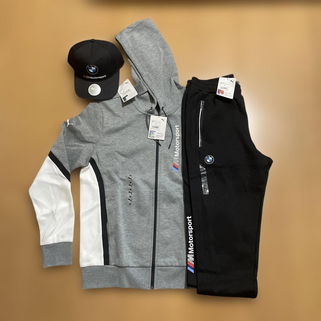 新品タグ付きPUMA ×  Motorsport 上下セット＋キャップ M