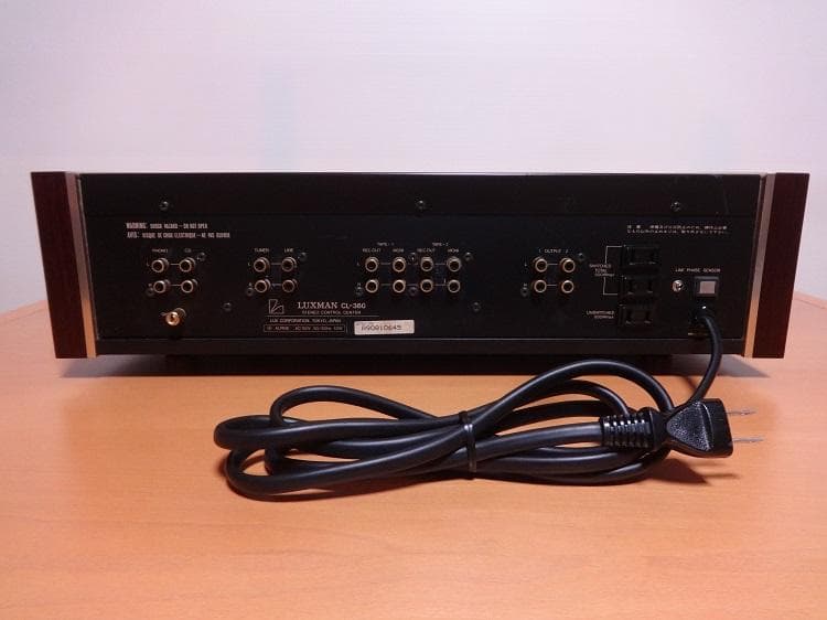 は*ん様 LUXMAN CL-360真空管コントロールアンプ 美品 完動品 19