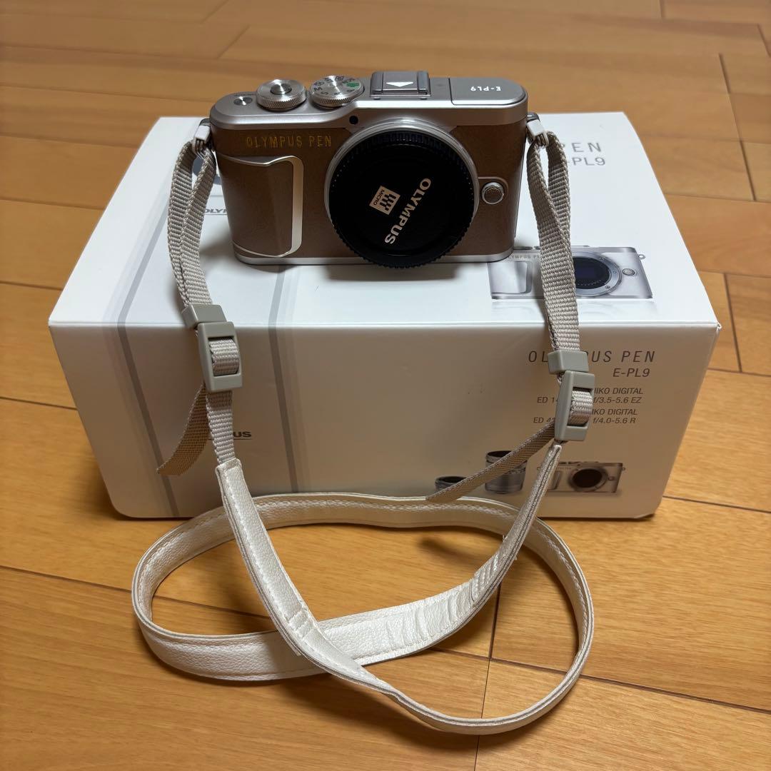 オリンパス OLYMPUS PEN E-PL9 本体レンズセット 美品