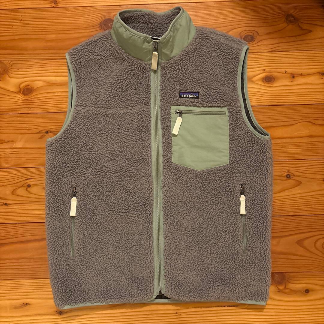 【未使用品】新作 パタゴニア レトロx ベスト M グレー 2025