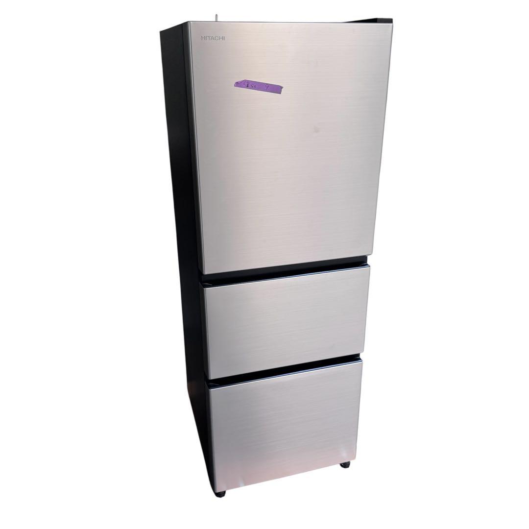 日立 冷蔵庫 265L R-27V シルバー 2025年製造