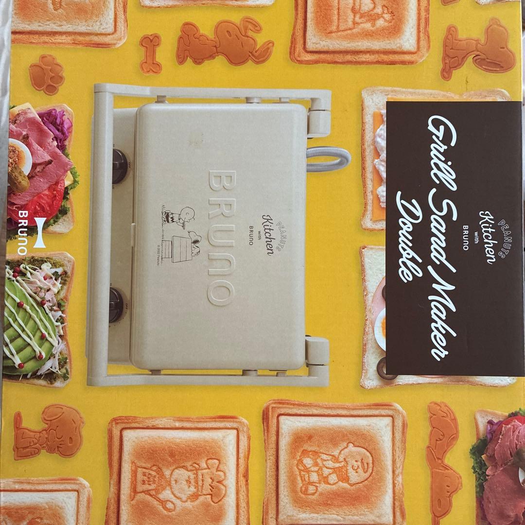 BRUNO PEANUTS ホットサンドメーカー