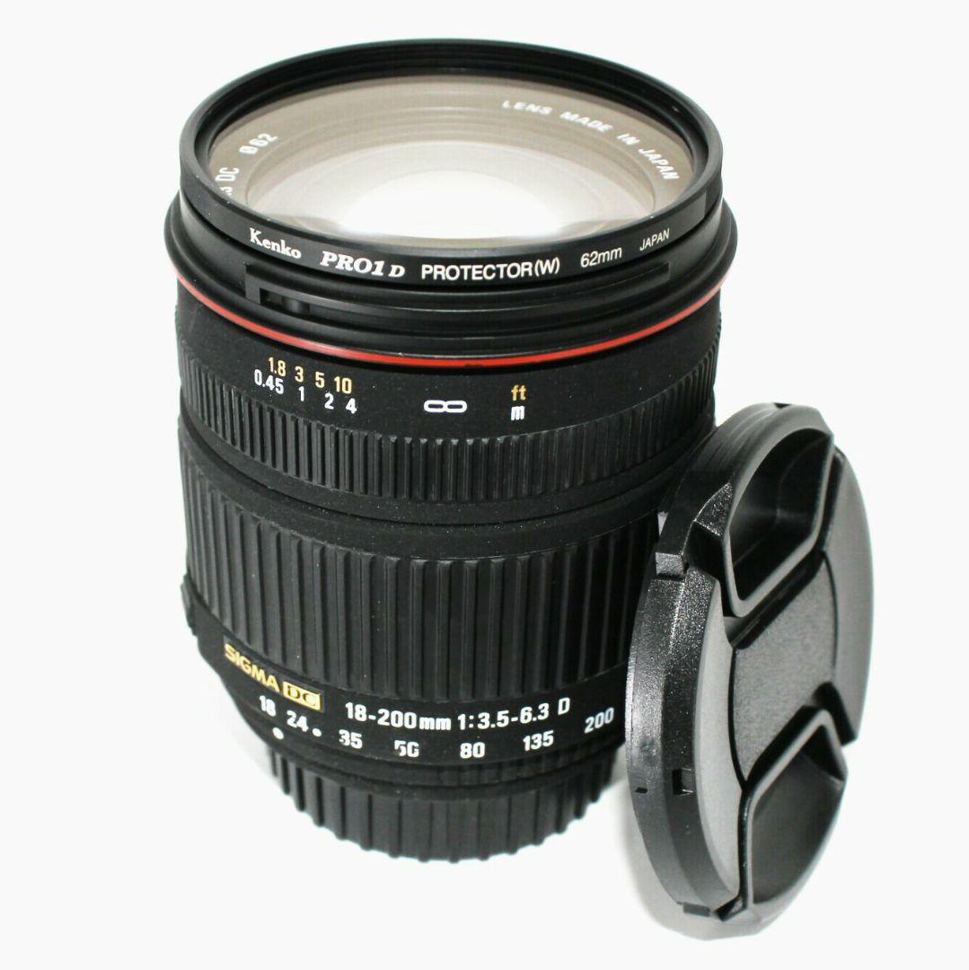 シグマ SIGMA 18-200mm DC Nikon用✨完動品✨動作確認済み！