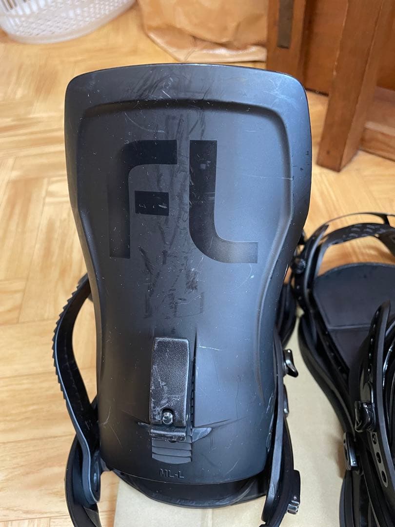 FLUX UX ブラック スノーボードビンディング