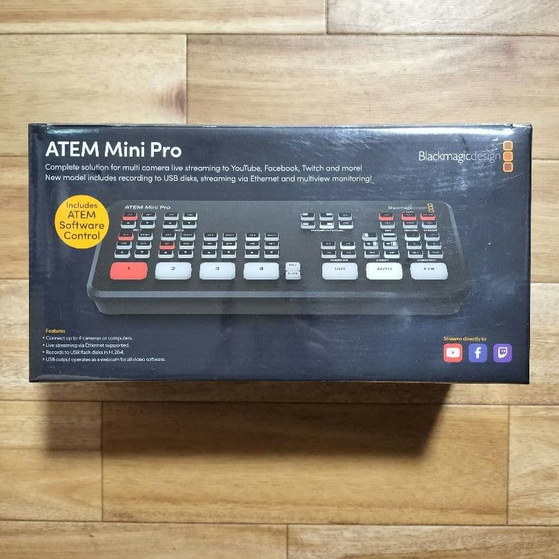 エルゴラ　ATEM Mini Pro HDMIスイッチャー